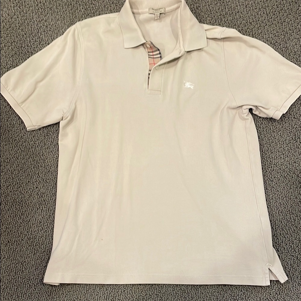 Burberry beige men’s polo